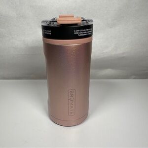Brumate Hopsulator Trio 3-in-1 Can Cooler Glitter Rose